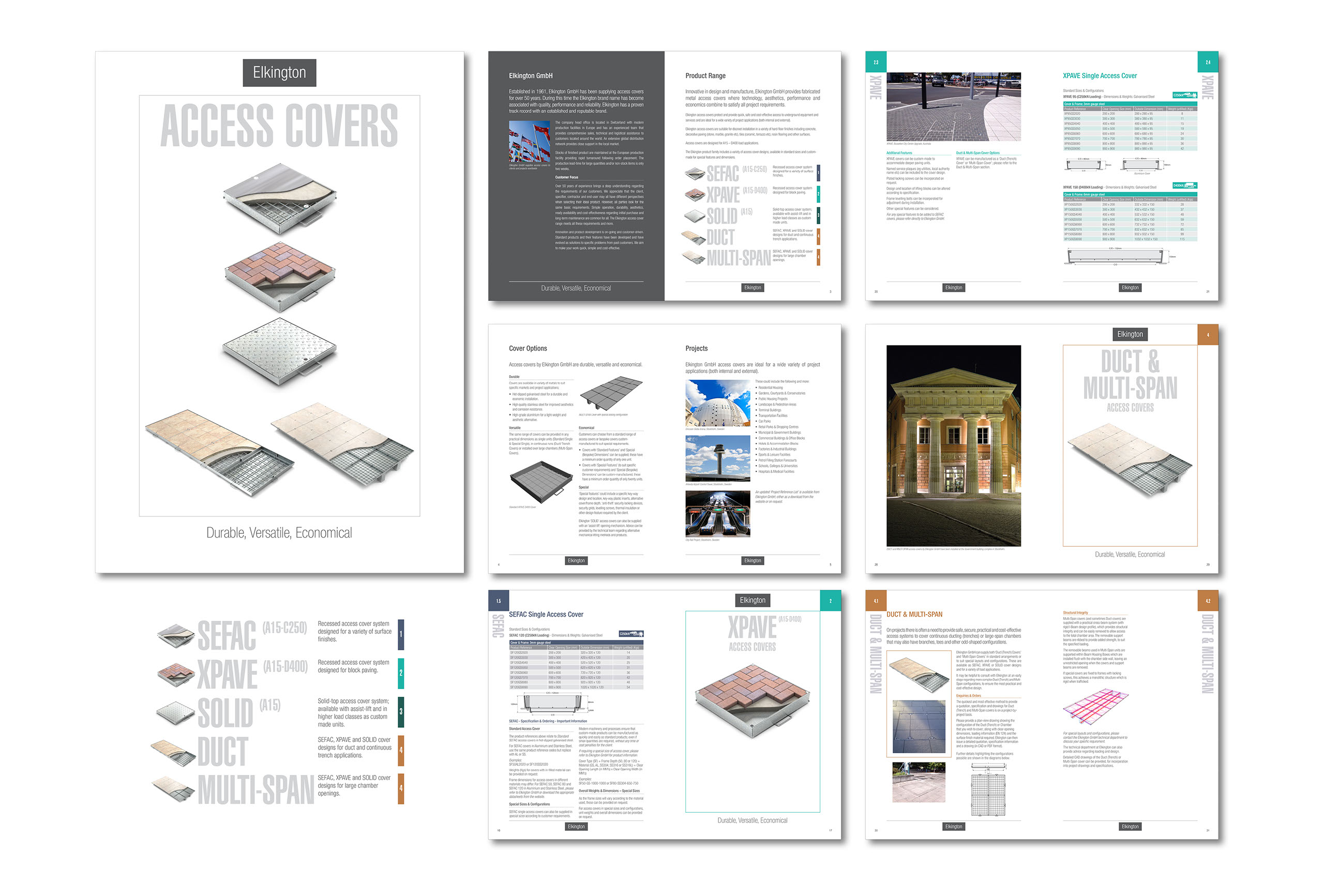 Brochure design for PDFs and print by neil henderson freelance graphic designer